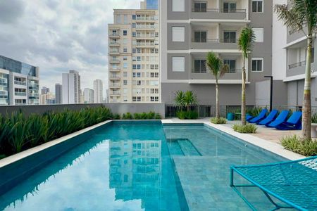 Área Comum - Piscina de kitnet/studio para alugar com 1 quarto, 25m² em Pinheiros, São Paulo