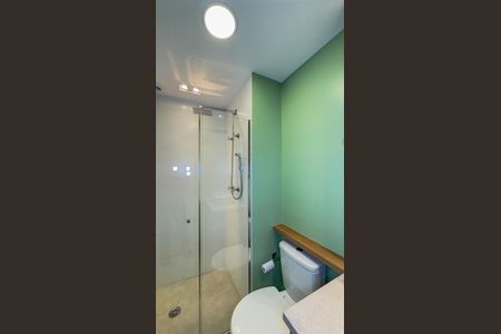 Banheiro de apartamento para alugar com 1 quarto, 37m² em Santo Amaro, São Paulo