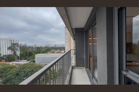 Sacada de apartamento para alugar com 1 quarto, 37m² em Santo Amaro, São Paulo