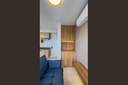 sala e Cozinha de apartamento para alugar com 1 quarto, 37m² em Santo Amaro, São Paulo