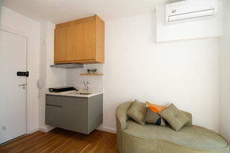 Studio de kitnet/studio para alugar com 1 quarto, 25m² em Pinheiros, São Paulo