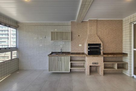Sacada  de apartamento para alugar com 4 quartos, 157m² em Canto do Forte, Praia Grande