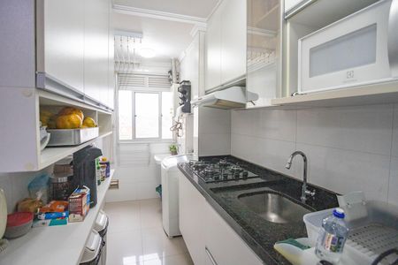 Cozinha  de apartamento à venda com 2 quartos, 44m² em Centro, Diadema