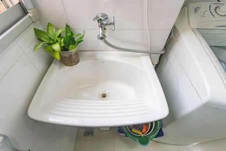 Área de serviço  de apartamento à venda com 2 quartos, 44m² em Centro, Diadema