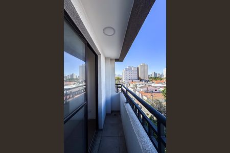 Varanda da Sala de apartamento para alugar com 2 quartos, 35m² em Chácara Tatuapé, São Paulo