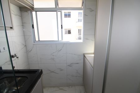 Área de Serviço de apartamento para alugar com 2 quartos, 48m² em Vila Iracema, São José dos Campos