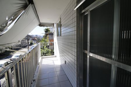 Varanda da Sala de apartamento para alugar com 2 quartos, 70m² em Curicica, Rio de Janeiro