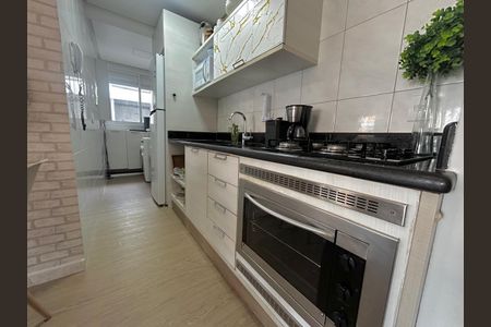 Cozinha de apartamento para alugar com 2 quartos, 59m² em Lagoa Pequena, Florianópolis