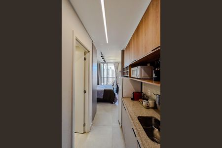 Studio à venda com 39m², 1 quarto e sem vagaCozinha