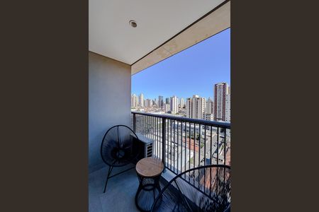 Studio à venda com 39m², 1 quarto e sem vagaVaranda
