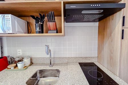 Studio à venda com 39m², 1 quarto e sem vagaCozinha