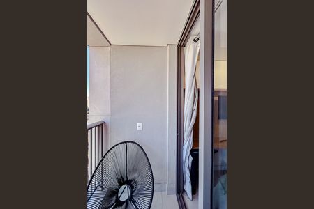 Studio à venda com 39m², 1 quarto e sem vagaVaranda