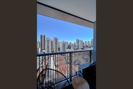 Varanda de kitnet/studio à venda com 1 quarto, 36m² em Vila Gomes Cardim, São Paulo
