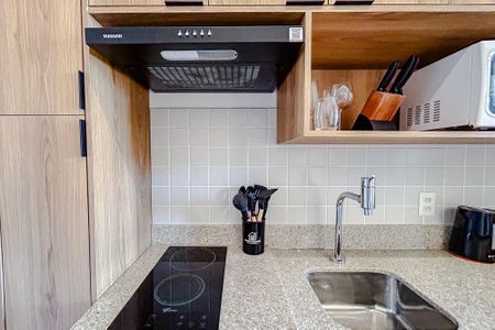 Cozinha de kitnet/studio à venda com 1 quarto, 36m² em Vila Gomes Cardim, São Paulo