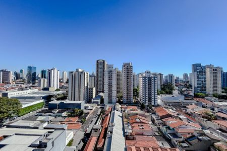 Vista da Varanda de kitnet/studio à venda com 1 quarto, 36m² em Vila Gomes Cardim, São Paulo