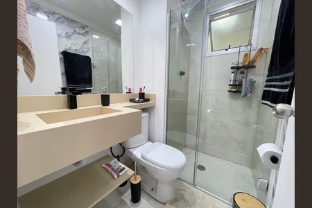 Banheiro de apartamento para alugar com 3 quartos, 60m² em Conjunto Promorar Raposo Tavares, São Paulo