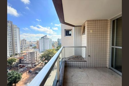 Varanda da Sala de apartamento para alugar com 2 quartos, 71m² em Santa Efigênia, Belo Horizonte