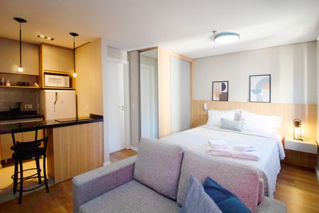Studio para alugar com 36m², 1 quarto e 1 vaga