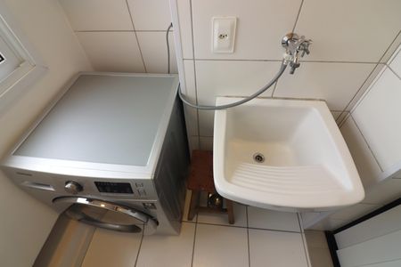 Área de Serviço de apartamento à venda com 2 quartos, 58m² em Baeta Neves, São Bernardo do Campo