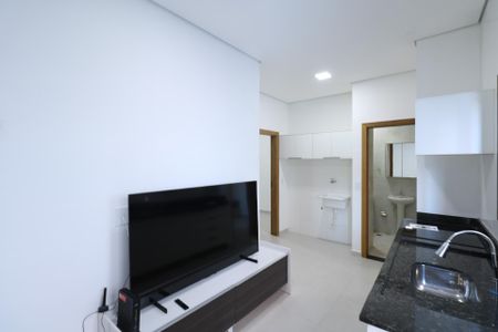 Sala e Cozinha de kitnet/studio para alugar com 2 quartos, 43m² em Centro, São Caetano do Sul