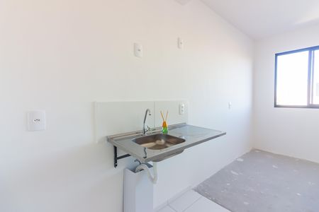 Cozinha de apartamento à venda com 1 quarto, 27m² em Metalúrgicos, Osasco