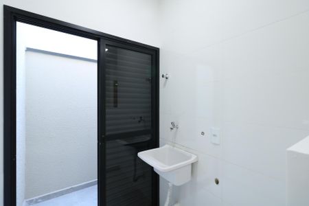 Área de Serviço de kitnet/studio para alugar com 1 quarto, 24m² em Centro, São Caetano do Sul