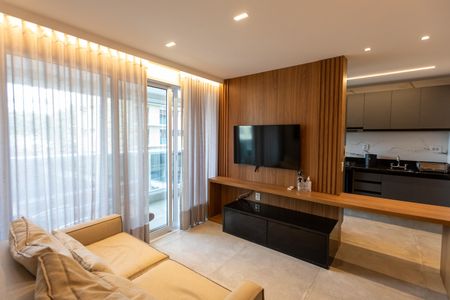 Sala de apartamento para alugar com 3 quartos, 74m² em Cambuí, Campinas