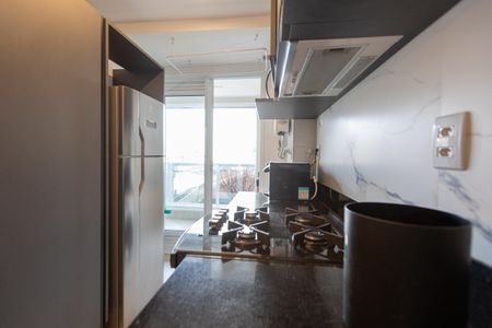 Cozinha de apartamento para alugar com 3 quartos, 74m² em Cambuí, Campinas