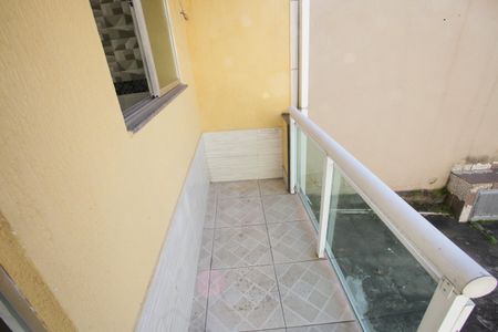Varanda da Sala de casa para alugar com 1 quarto, 50m² em Jacarepaguá, Rio de Janeiro