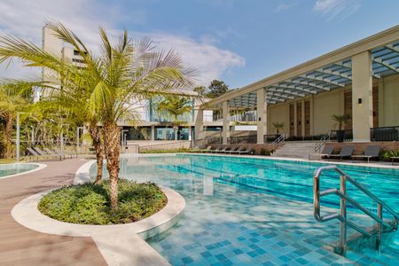 Área comum - Piscina de apartamento à venda com 3 quartos, 211m² em Real Parque, São Paulo