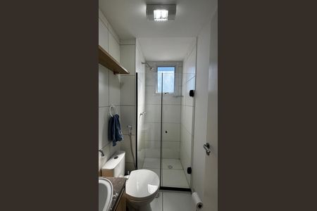 Banheiro de apartamento para alugar com 2 quartos, 42m² em Jardim, Santo André