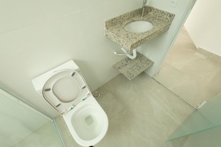 Banheiro de kitnet/studio para alugar com 1 quarto, 18m² em Jardim Satélite, São José dos Campos