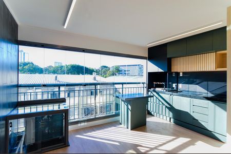 Cozinha de apartamento para alugar com 1 quarto, 40m² em Vila Camargos, Guarulhos