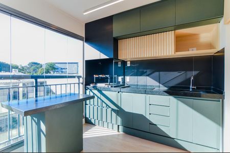 Cozinha de apartamento para alugar com 1 quarto, 40m² em Vila Camargos, Guarulhos
