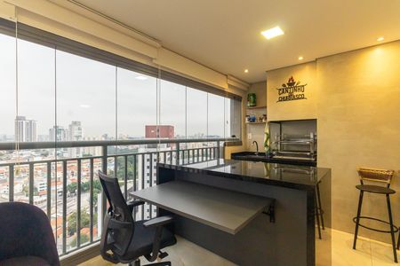 Varanda gourmet de apartamento à venda com 2 quartos, 70m² em Vila Matilde, São Paulo
