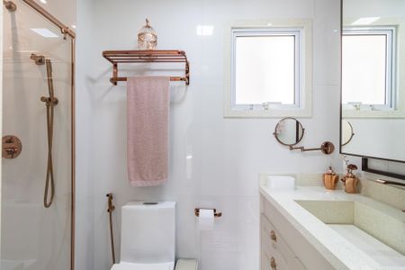 Apartamento à venda com 76m², 3 quartos e 2 vagas Apartamento à venda com 76m², 3 quartos e 2 vagasBanheiro Social