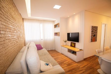 Sala de Estar de apartamento à venda com 3 quartos, 98m² em Jardim América, Belo Horizonte