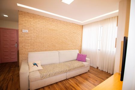 Sala de Estar de apartamento à venda com 3 quartos, 98m² em Jardim América, Belo Horizonte