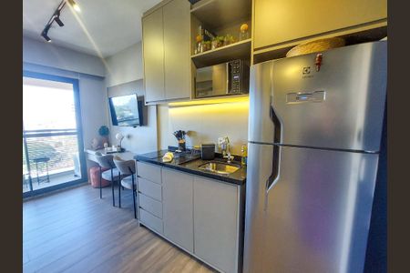 Studio de kitnet/studio para alugar com 1 quarto, 24m² em Jardim das Acacias, São Paulo
