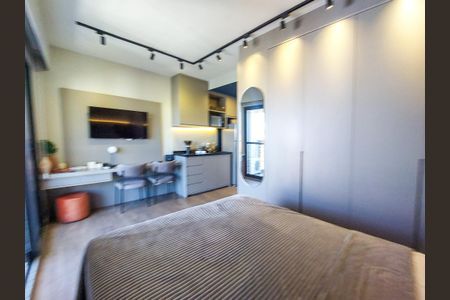 Studio de kitnet/studio para alugar com 1 quarto, 24m² em Jardim das Acacias, São Paulo