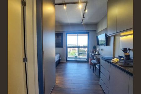 Studio de kitnet/studio para alugar com 1 quarto, 24m² em Jardim das Acacias, São Paulo