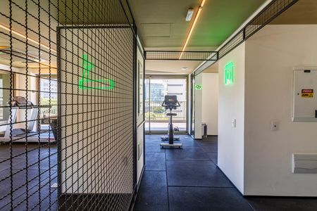 Studio à venda com 46m², 1 quarto e sem vaga Studio à venda com 46m², 1 quarto e sem vagaÁrea comum - Academia