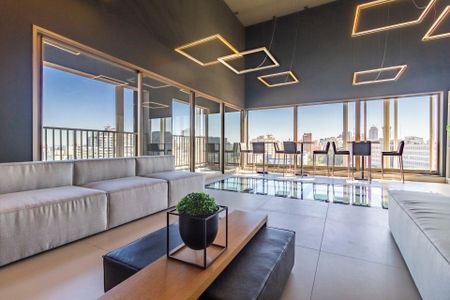 Studio à venda com 46m², 1 quarto e sem vagaÁrea comum - Salão de festas