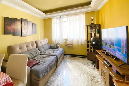 Sala de apartamento à venda com 2 quartos, 83m² em União, Belo Horizonte