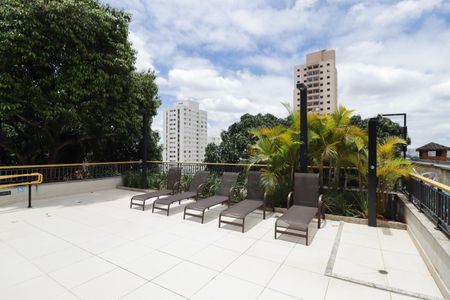 Piscina de kitnet/studio para alugar com 0 quarto, 63m² em Santana, São Paulo