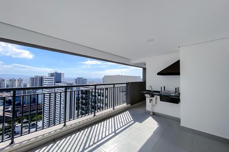 Varanda da Sala de apartamento à venda com 3 quartos, 96m² em Quarta Parada, São Paulo