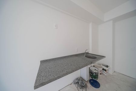 Cozinha de kitnet/studio à venda com 1 quarto, 25m² em Bela Vista, São Paulo