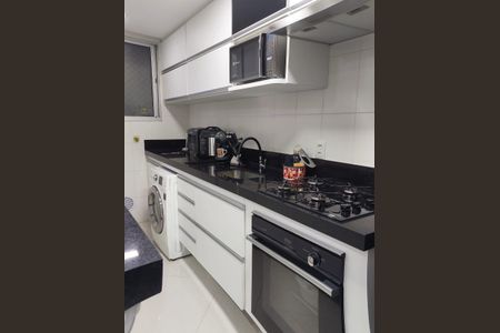 Cozinha de apartamento à venda com 2 quartos, 50m² em Utinga, Santo André
