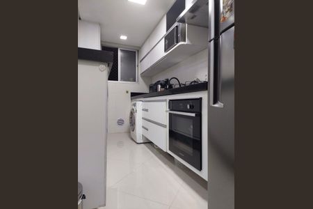 Cozinha de apartamento à venda com 2 quartos, 50m² em Utinga, Santo André