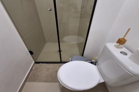 Banheiro Social de apartamento para alugar com 2 quartos, 69m² em Rudge Ramos, São Bernardo do Campo
